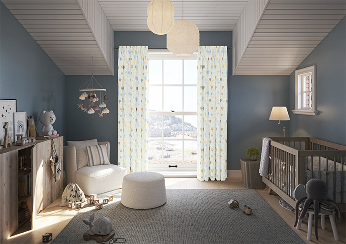 Balloon Festival, Skyline - Made to Measure Curtains - Image 14